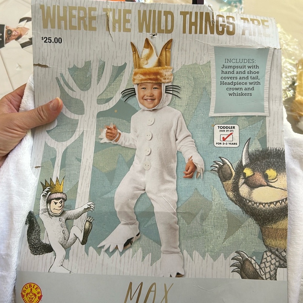Max (where the wild things are) Halloween costume